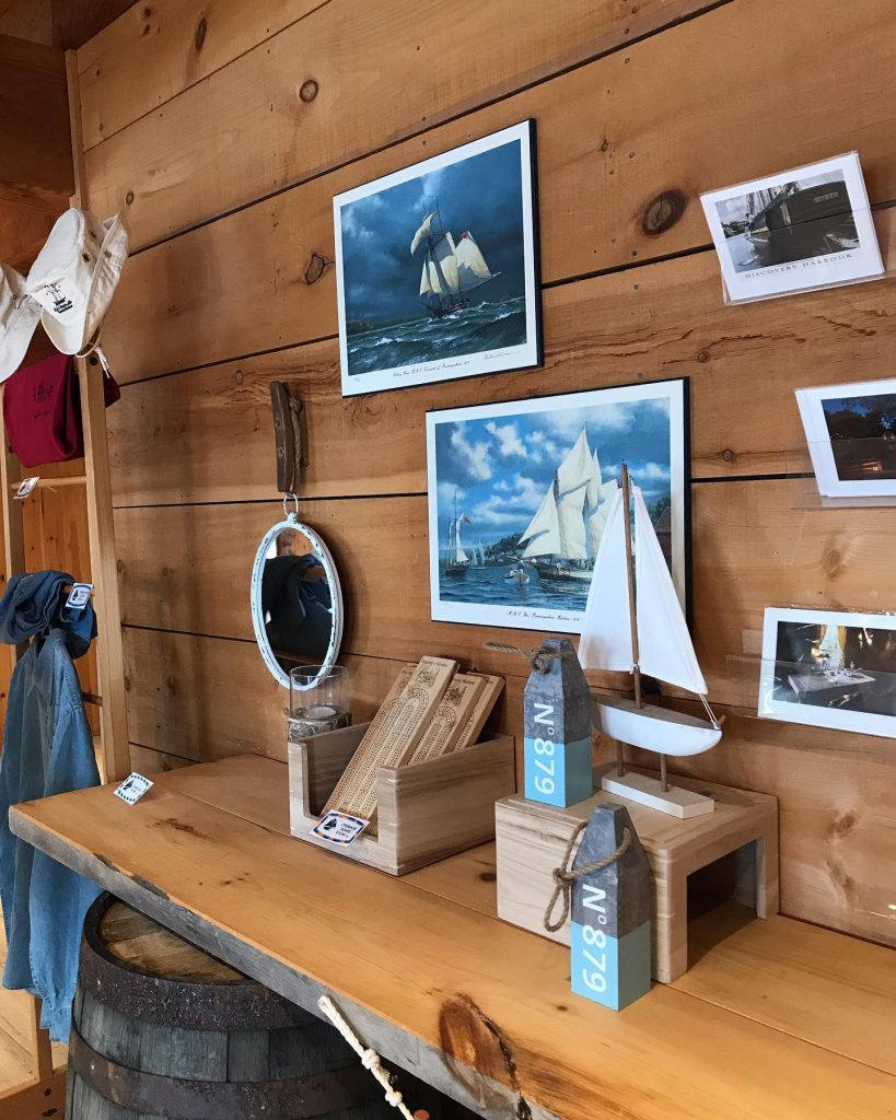 Products available in the gift shop