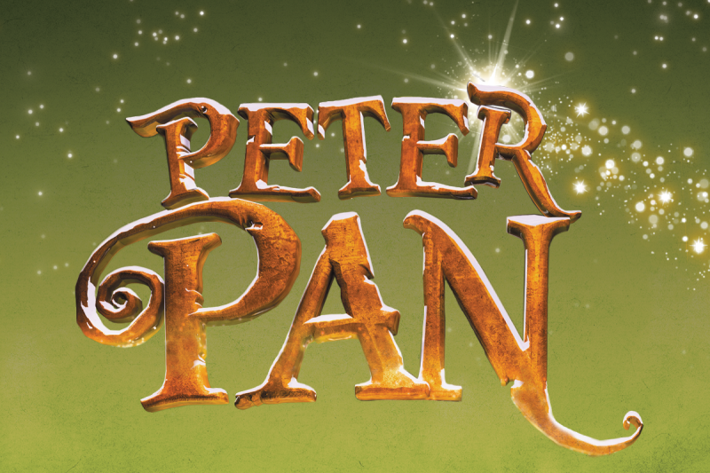 Text on a green background: Peter Pan