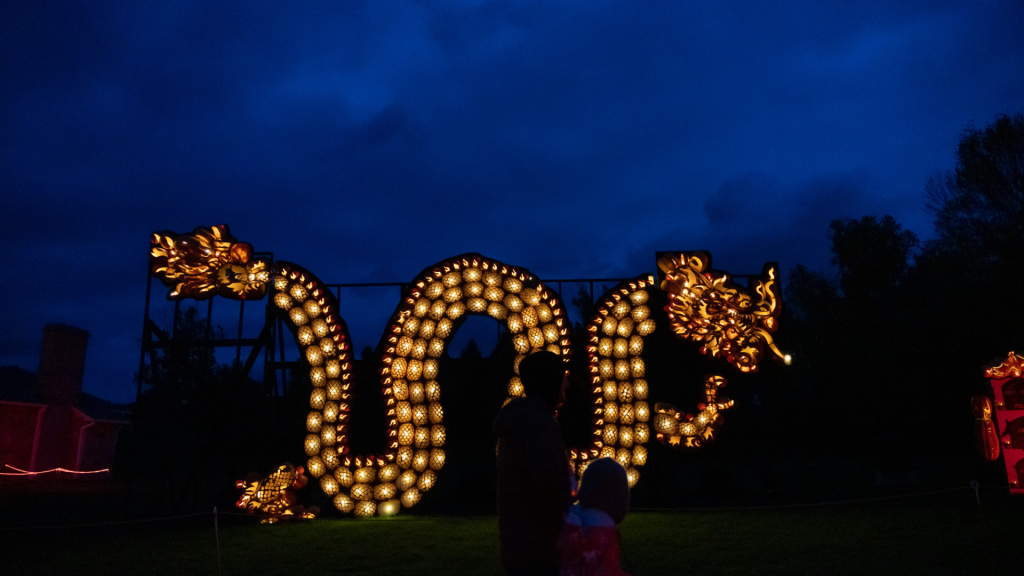 Pumpkinferno Dragon at Discovery Harbour