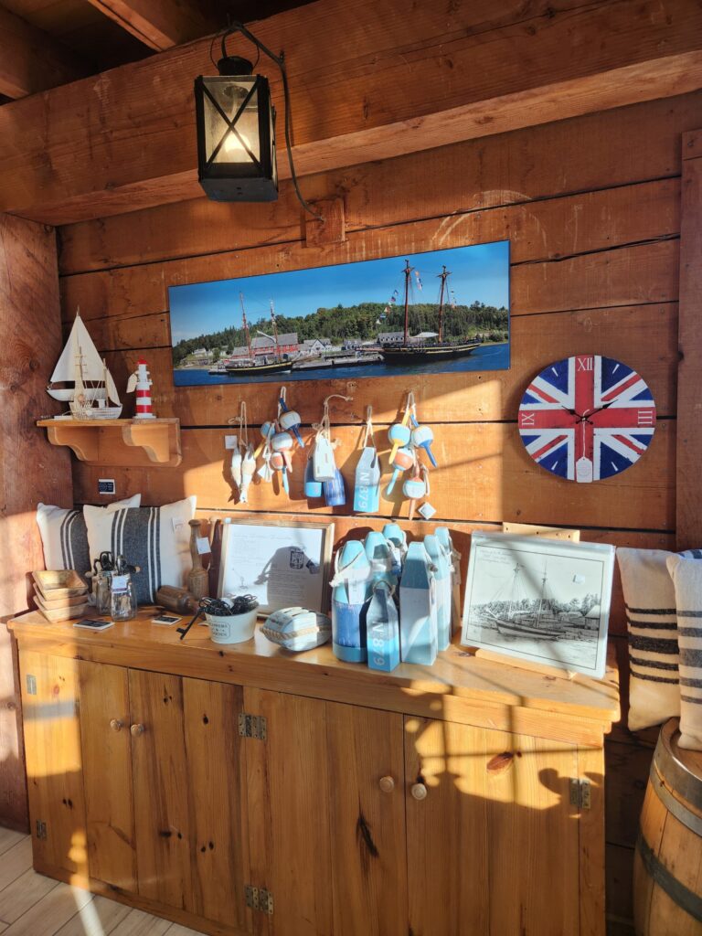 Nautical gift shop items