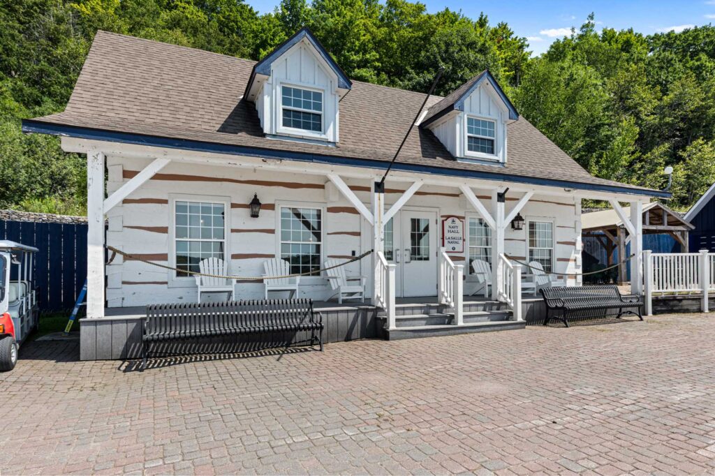 Navy Hall at Discovery Harbour
