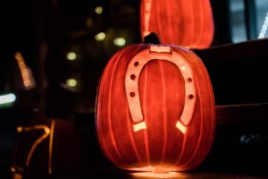 Horseshoe in Pumpkin