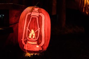 Lantern in Pumpkin