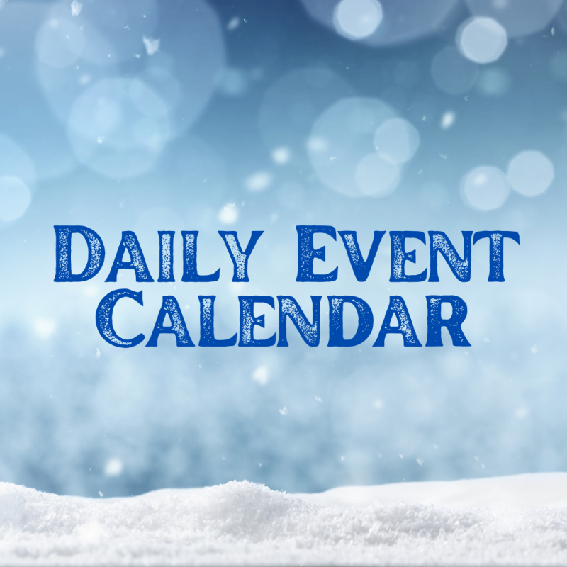 Daily Event Calendar