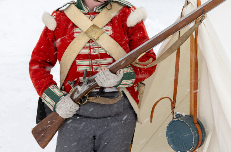 Red brick wall with chalk lines drawn on it